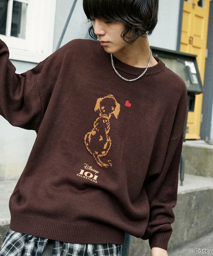 Special Order 101 DALMETIANS HEART KNIT