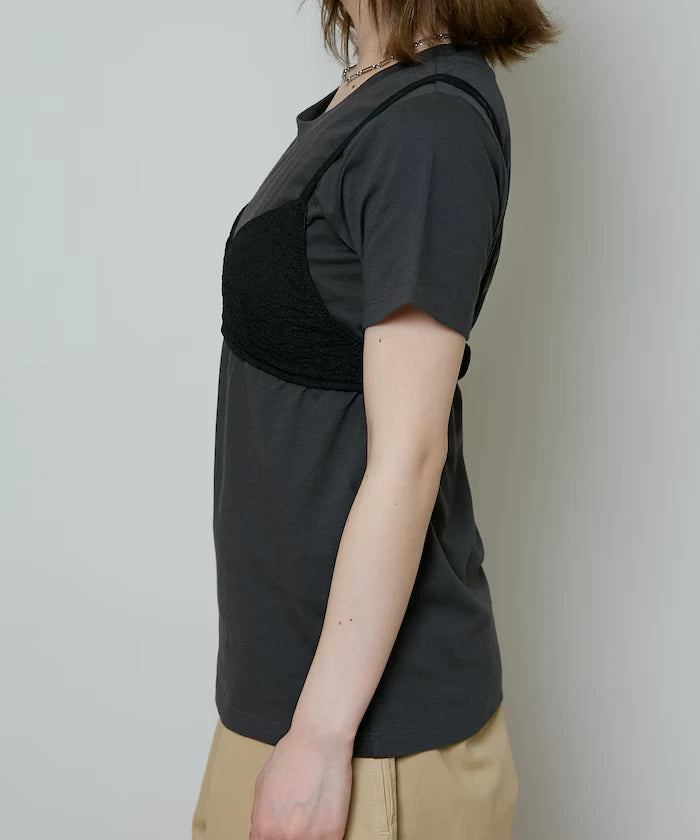 <Set Item> Chibi Bra Set T-Shirt Limited Release