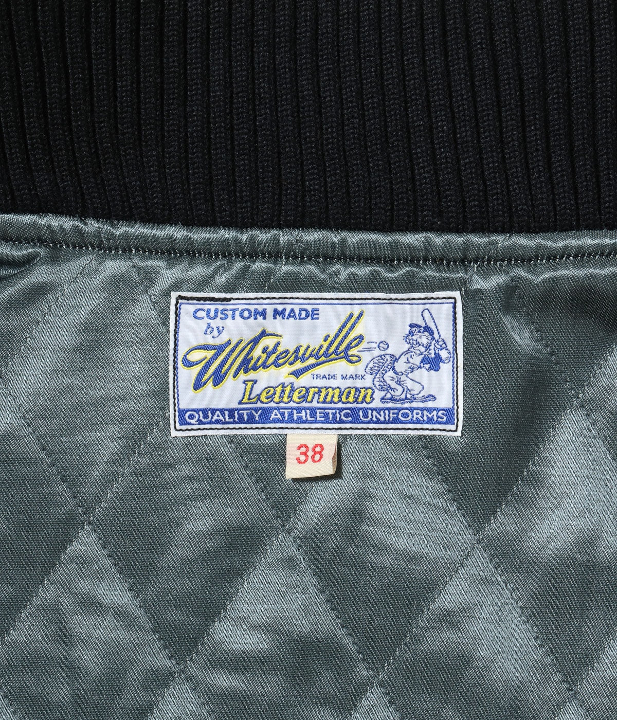 30oz. WOOL MELTON AWARD JACKET “BULLDOGS” (BLACK)