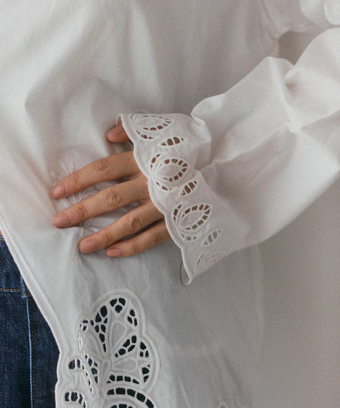 Cutwork Embroidery Blouse