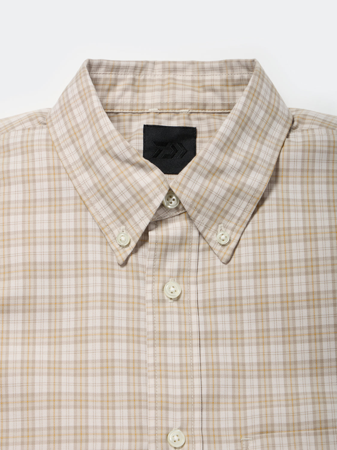 TECH BUTTON DOWN SHIRT L/S GREN PLAID