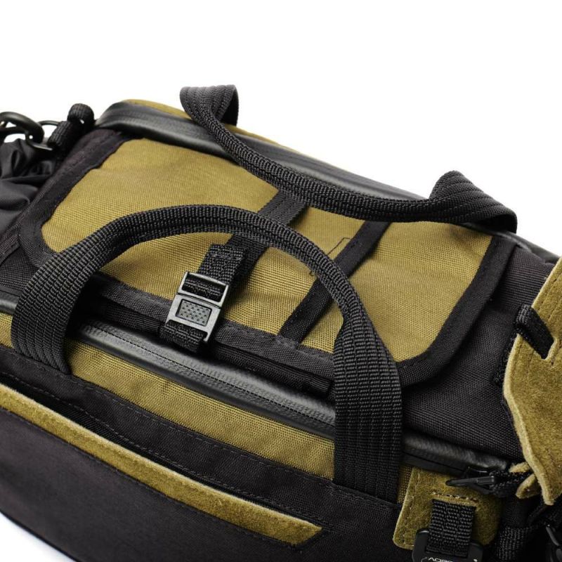 AS2OV x Backwards Limited CORDURA FINE TEX SHOULDERBAG BLACK