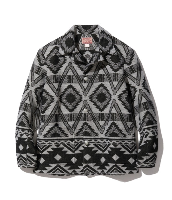 NATIVE AMERICAN WOOL BLANKET JACKET