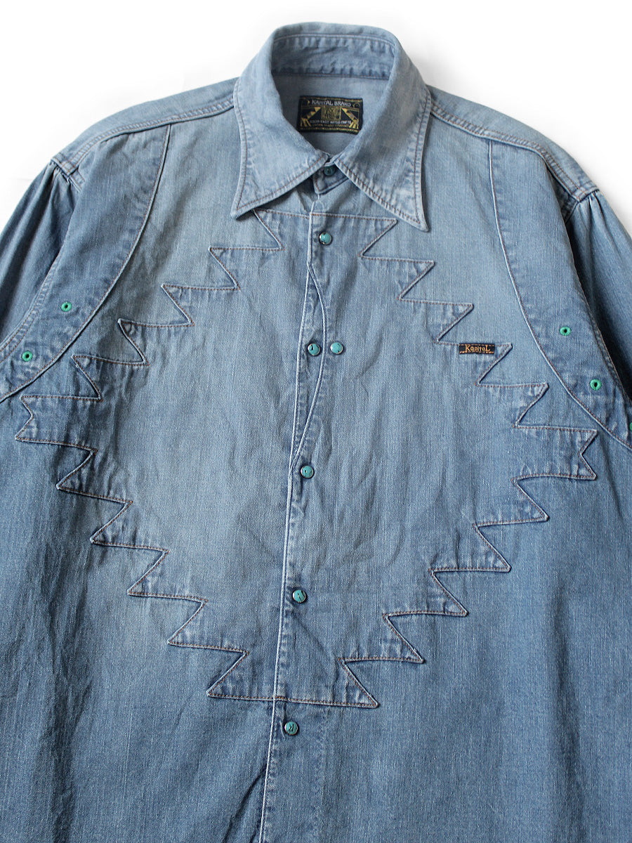 8oz Denim Thunderbird Husky Western Shark...