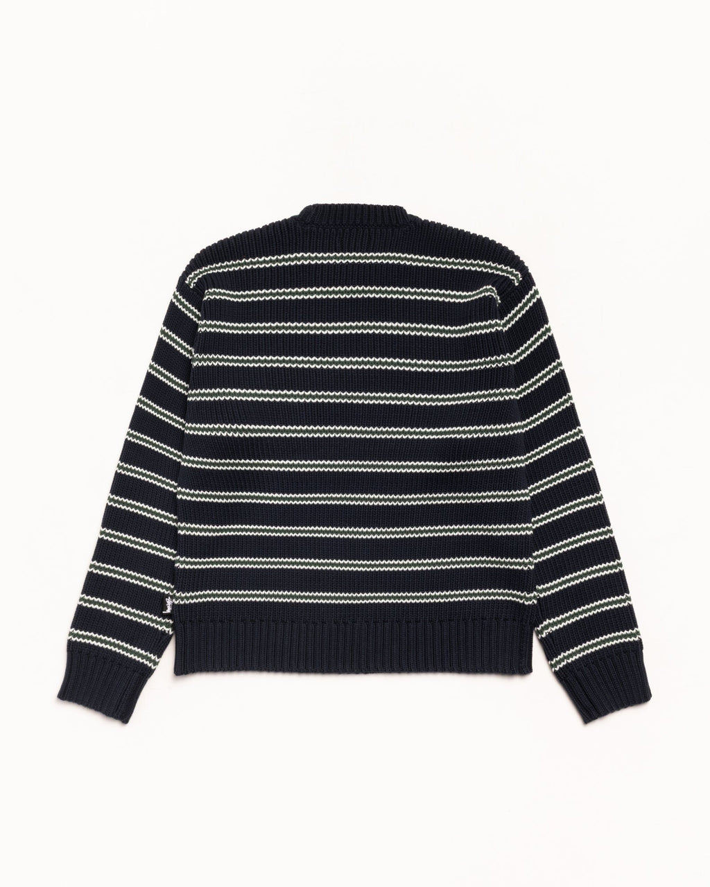 CHUNKY COTTON STRIPE SWEATER