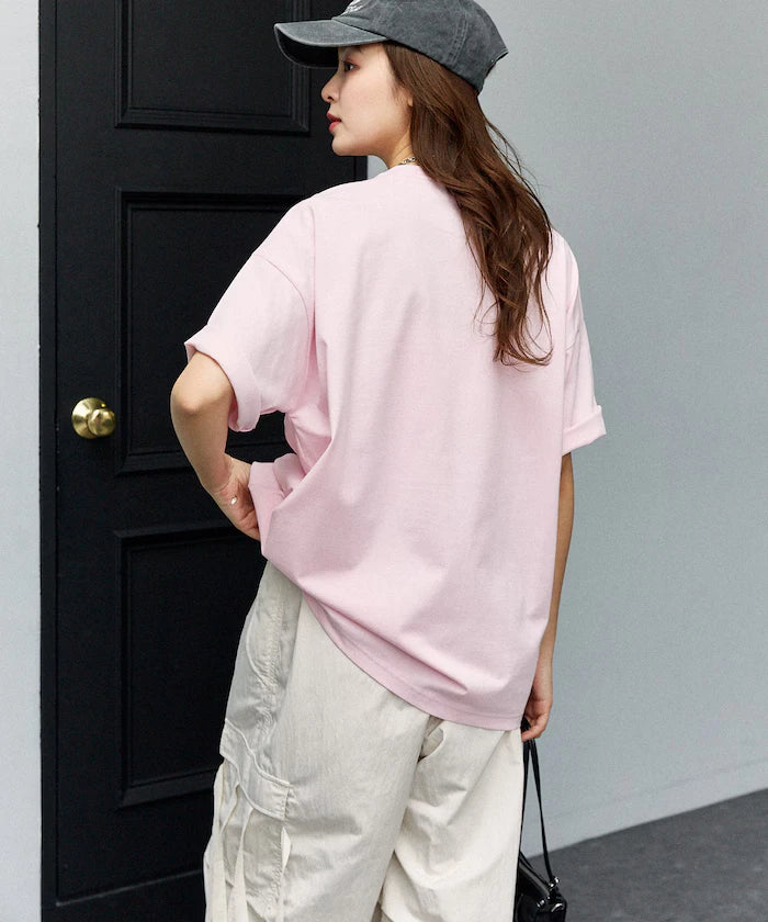 <Functional Material> MAGAZINE Cat Photo T-Shirt Limited Release