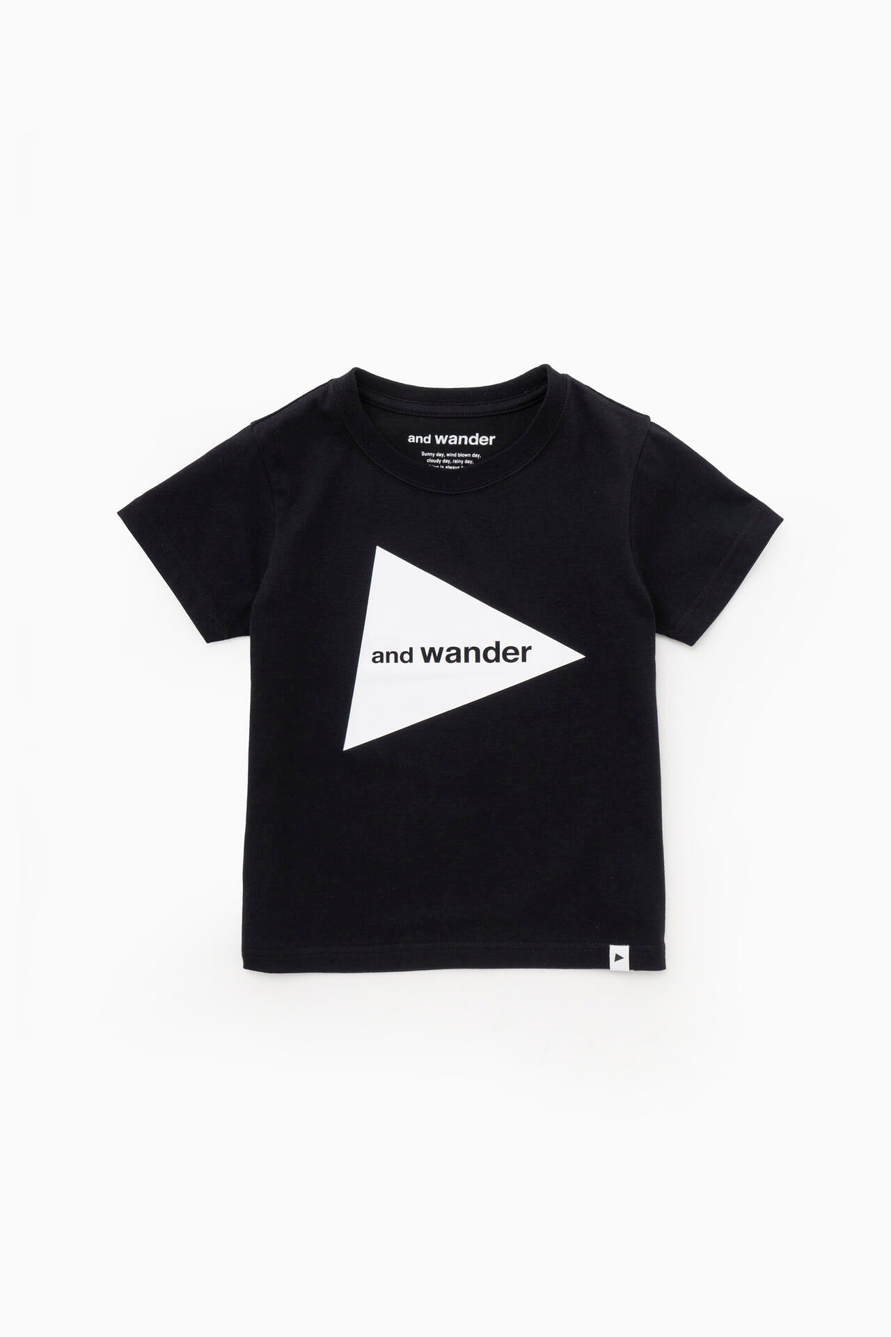 and wander big logo T kids