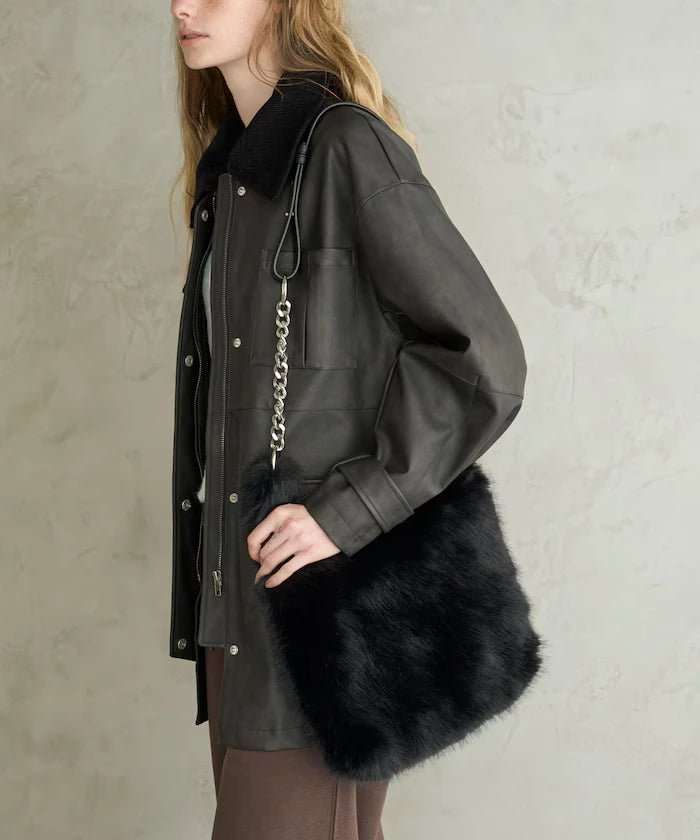 Multiway Fake Fur Tote