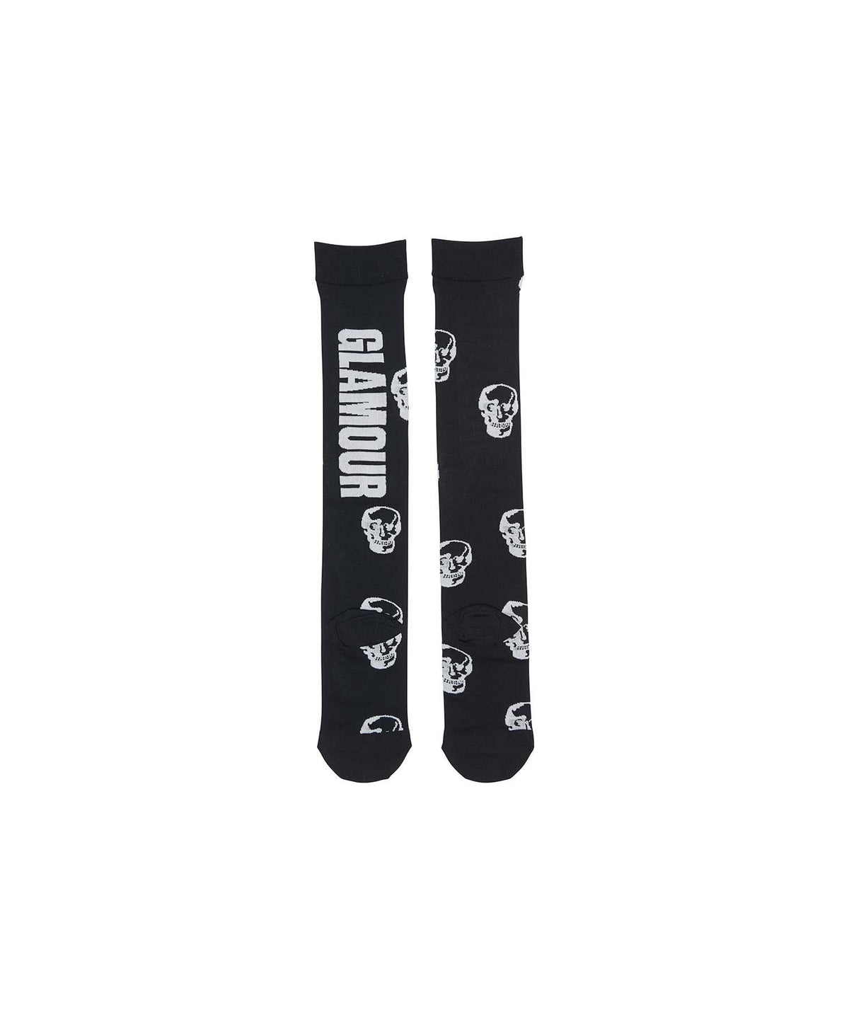 SKULL Sheer High Socks