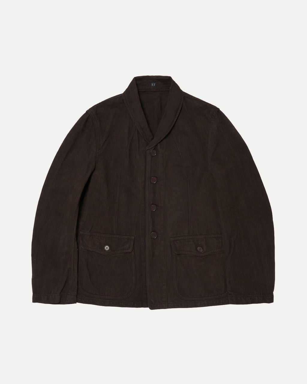 LOT.327 MODIFIED SHAWL COLLAR JACKET