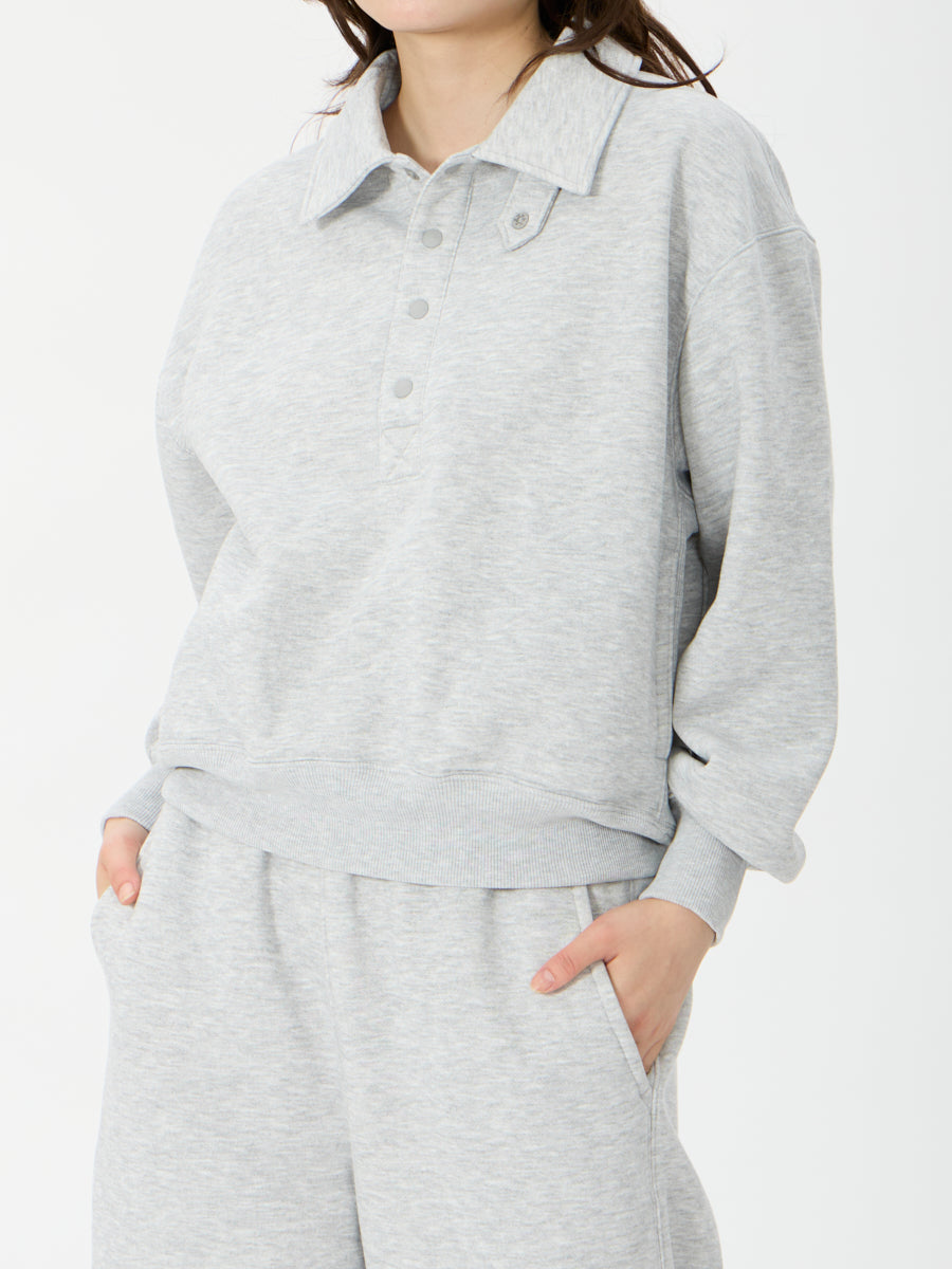 W's TECH SWEAT SNAP PULLOVER