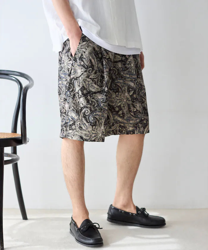 Pattern Easy Shorts / Allover Design Short Pants / Setup Compatible
