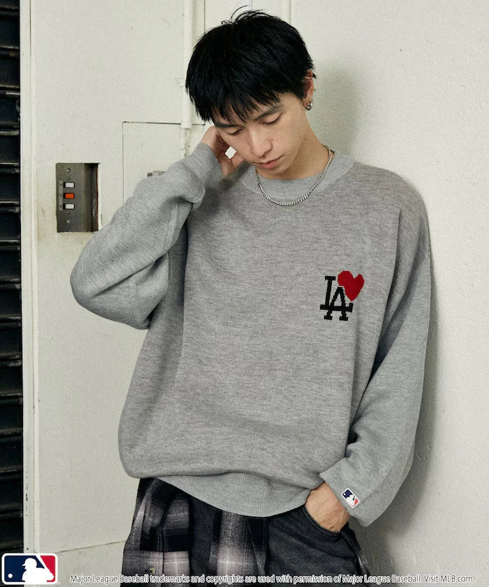 Custom HEART LOGO KNIT
