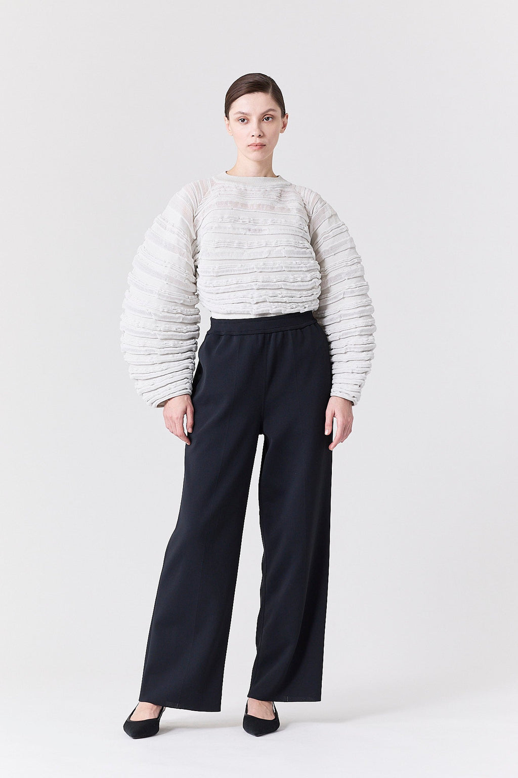 SOFT MILAN SEMI WIDE PANTS