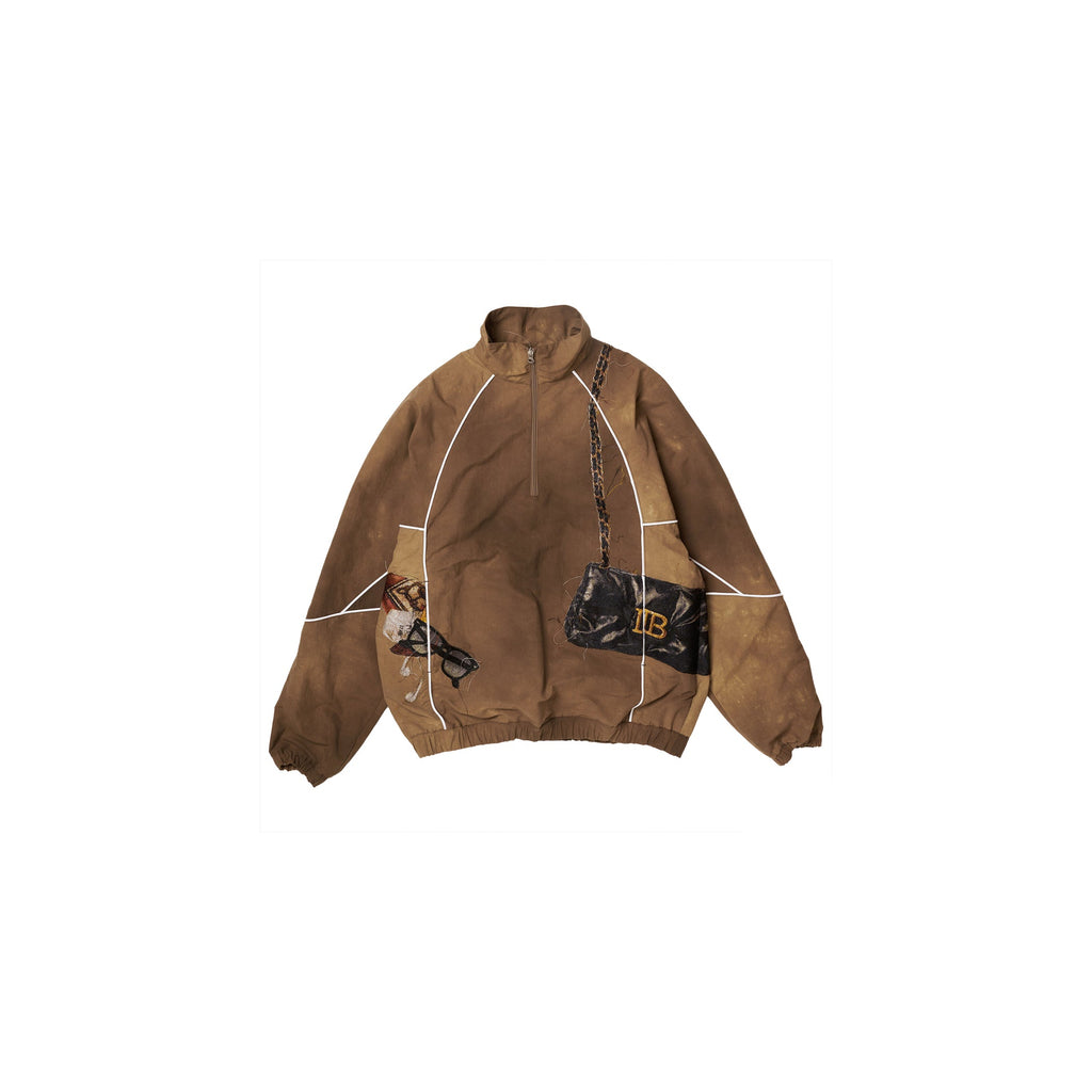 TROMPE L’OEIL EMBROIDERY ANORAK