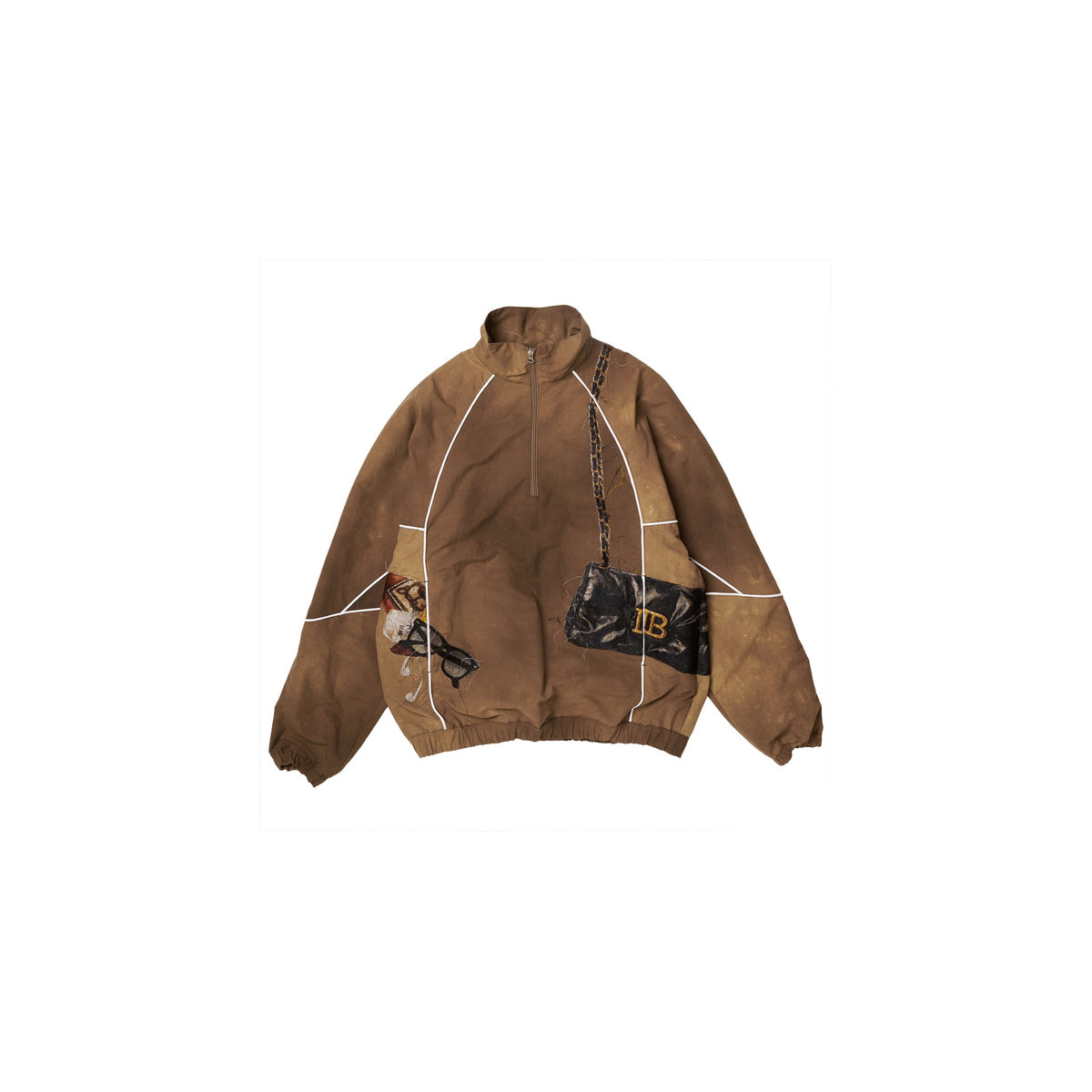 TROMPE L’OEIL EMBROIDERY ANORAK
