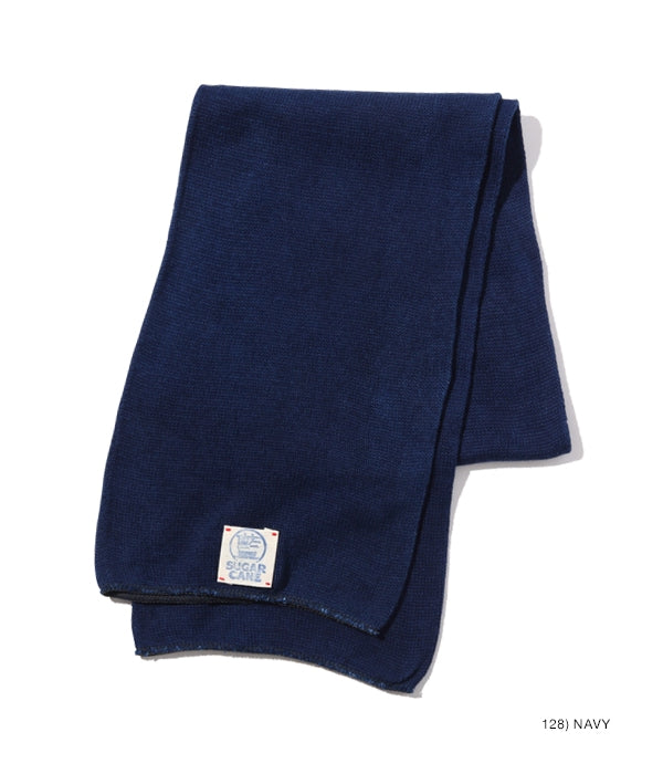 Awa Indigo Dyed Cotton Scarf, Neckwear