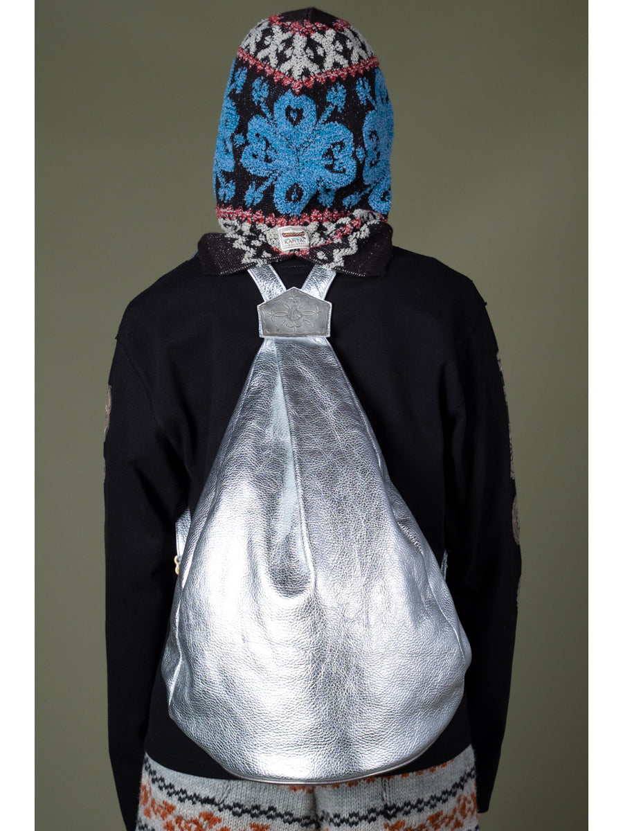 Holographic Leather Harvey Medicine Backpack