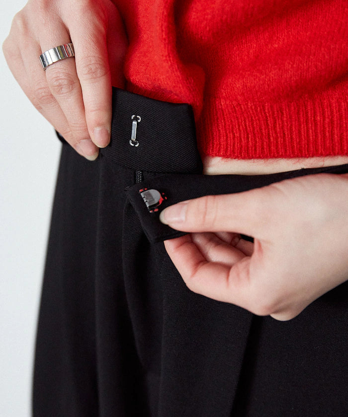 Cardboard Material Curve Pants Limited Edition