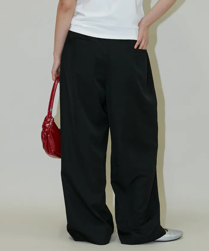 Color Tuck Slacks Pants Limited Release