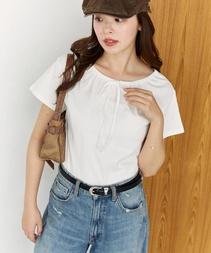 Drawstring Ribbon T-Shirt Limited Edition