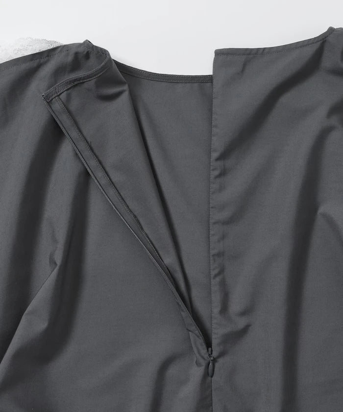 Handkerchief Sleeve Shirring Blouse