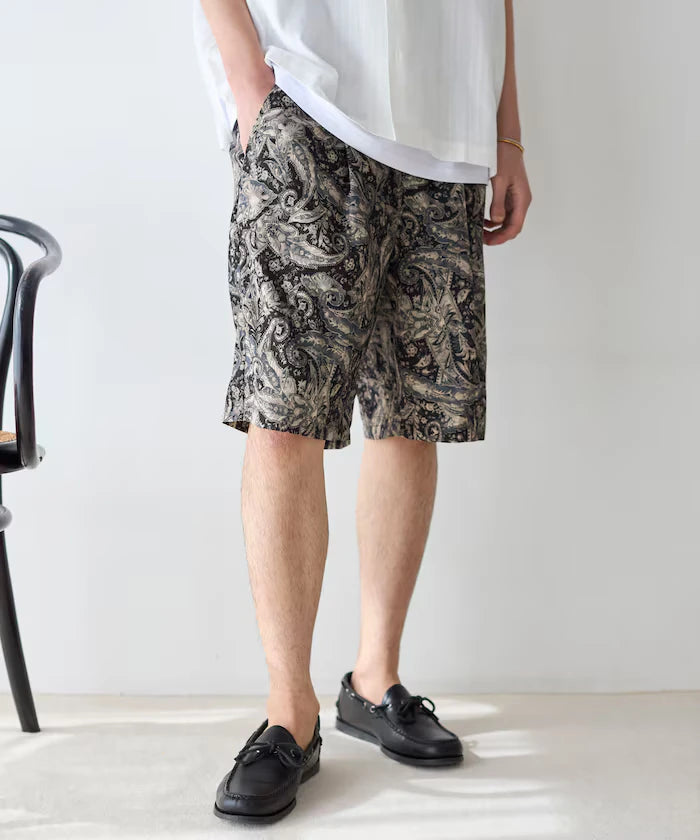 Pattern Easy Shorts / Allover Design Short Pants / Setup Compatible