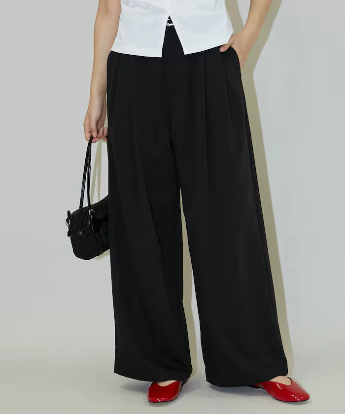 2-pleat slacks pants limited edition
