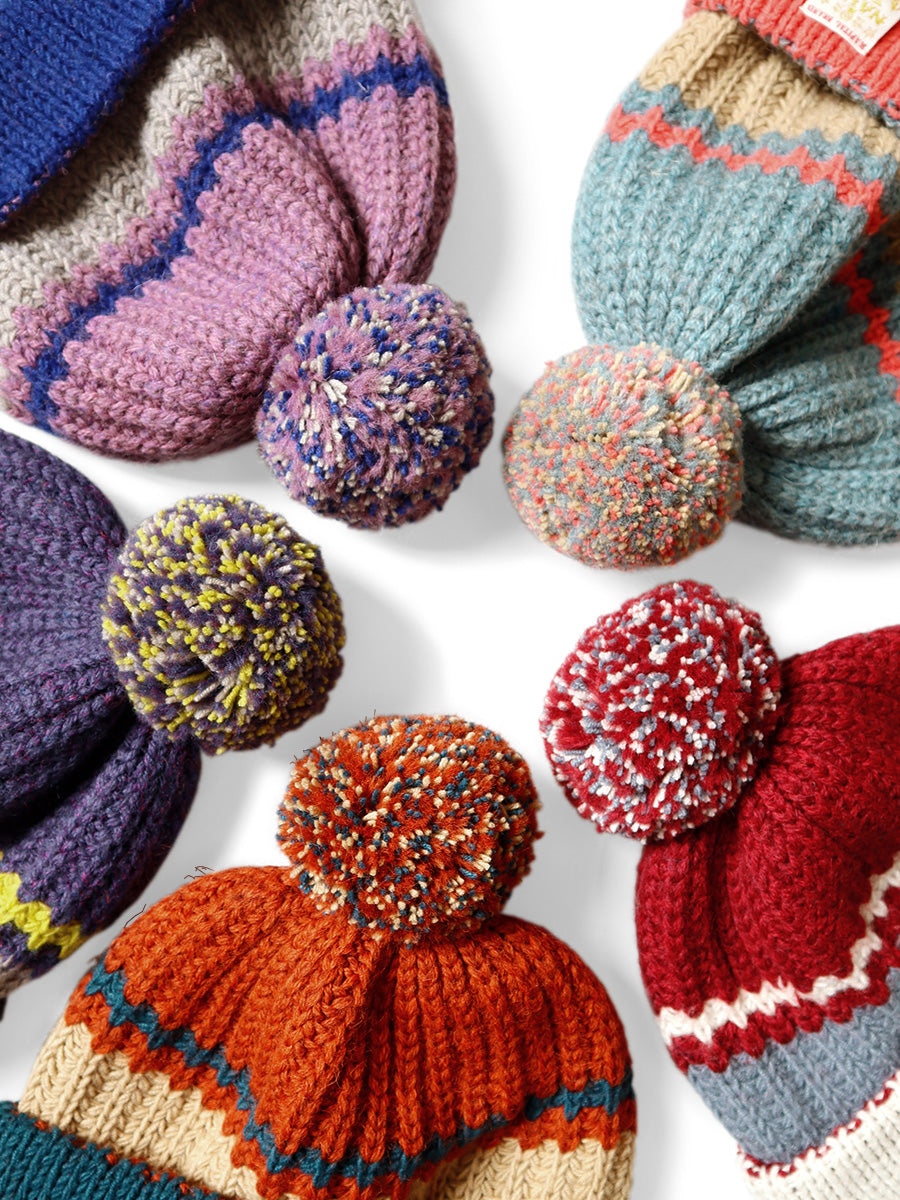 3G Wool Rib Knit CAP
