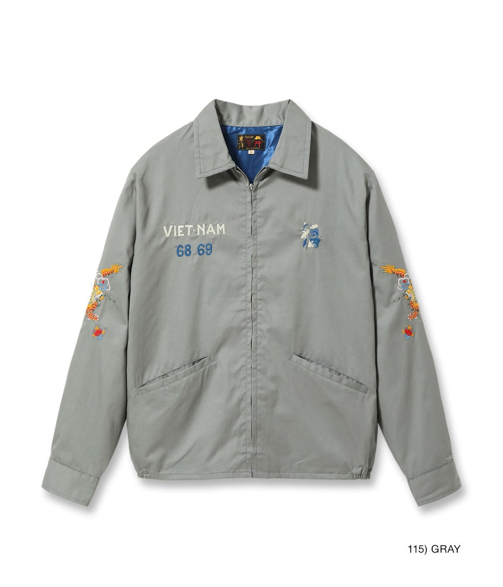 Late 1960s Style Cotton Vietnam Jacket “DRAGON”