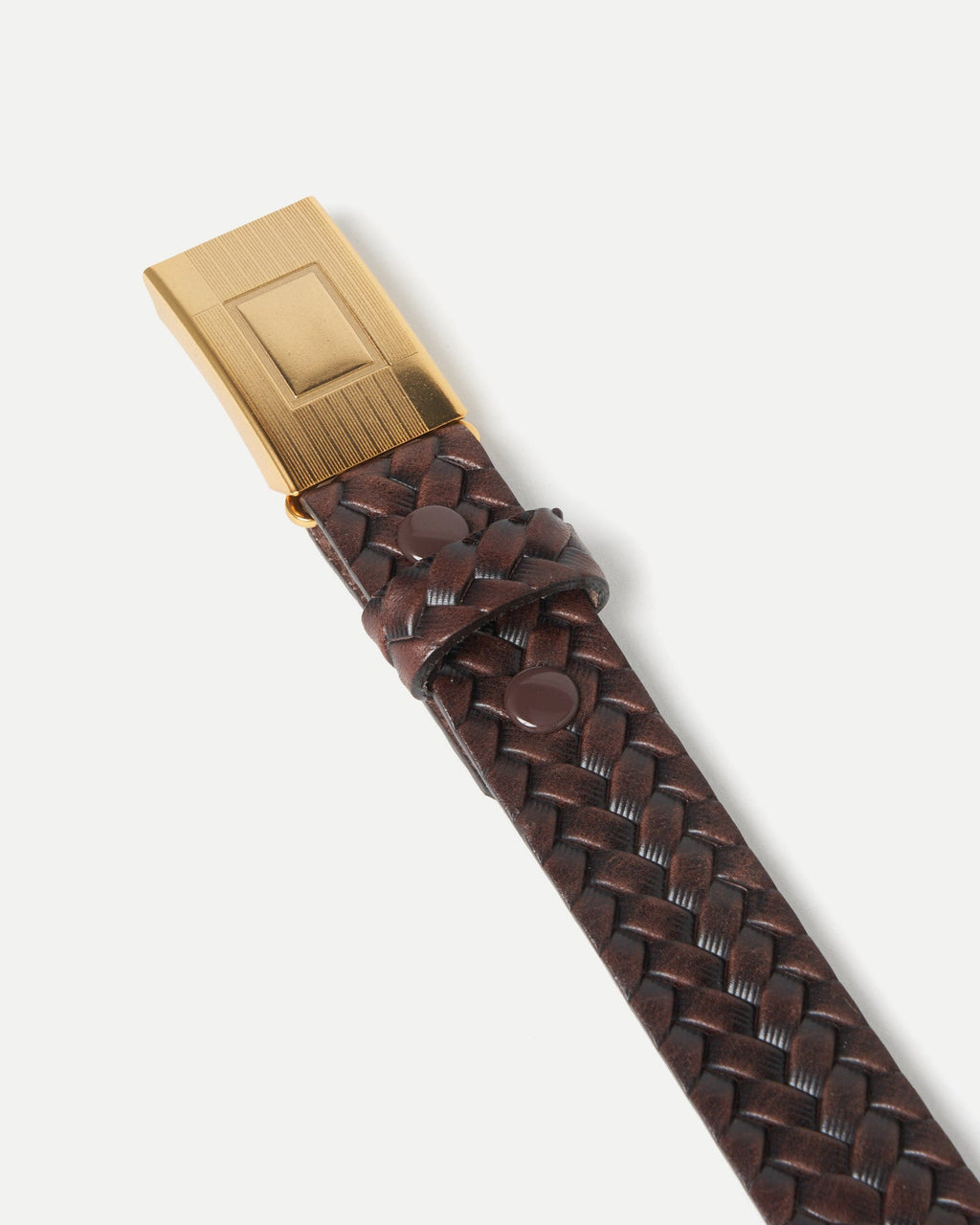 LOT.021 BASKETWEAVE PATTERN BELT