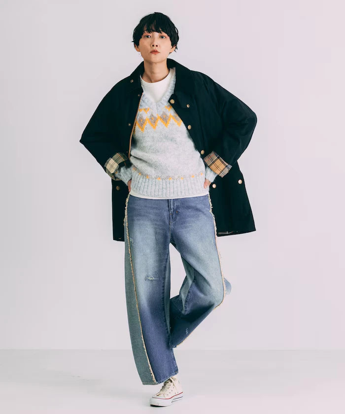 Colorful Curve Denim