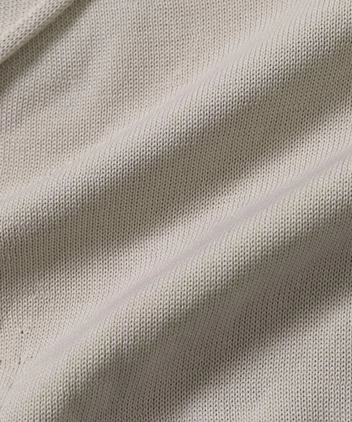 Japan Made Whole Garment Puff Sleeve Top