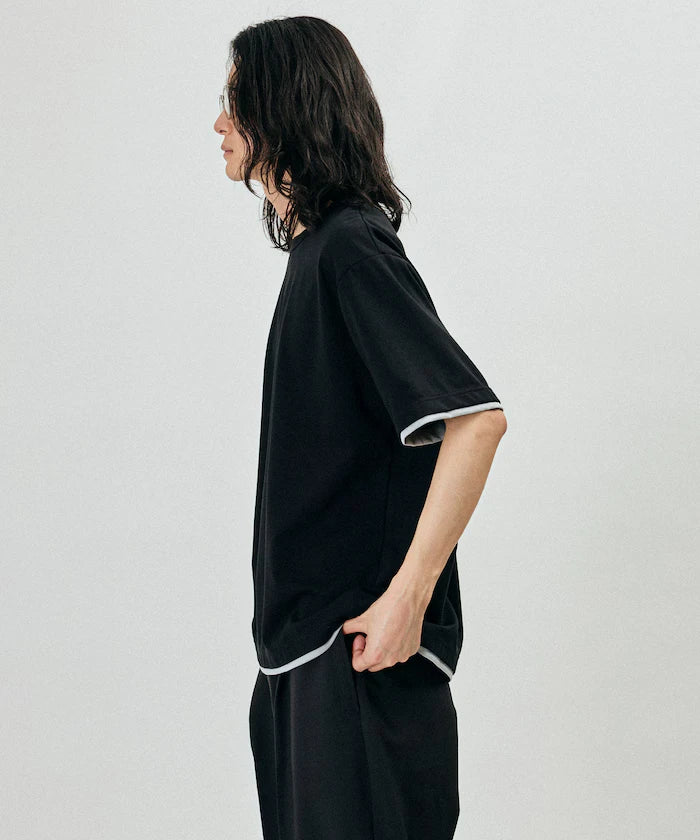 Relaxed Fit Reversible Cardboard Short Sleeve T-Shirt / Color Design