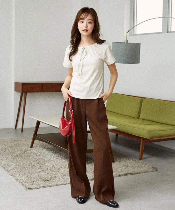 Drawstring Ribbon T-Shirt Limited Edition