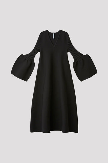 POTTERY LONG BELL SLEEVE FLARE DRESS