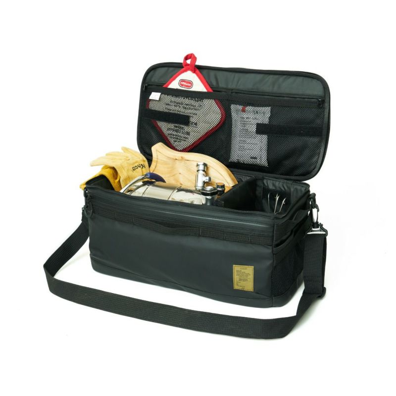 NYLON POLYCARBONATE CONTAINER BOX sizeM/BLACK