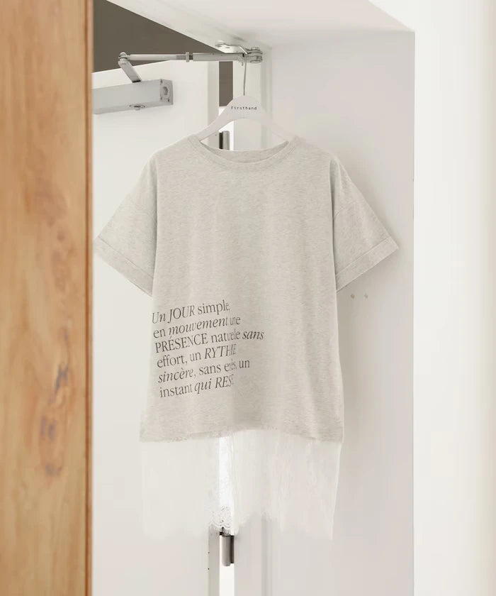 Lacedocking Print T-Shirt 【Limited Edition】