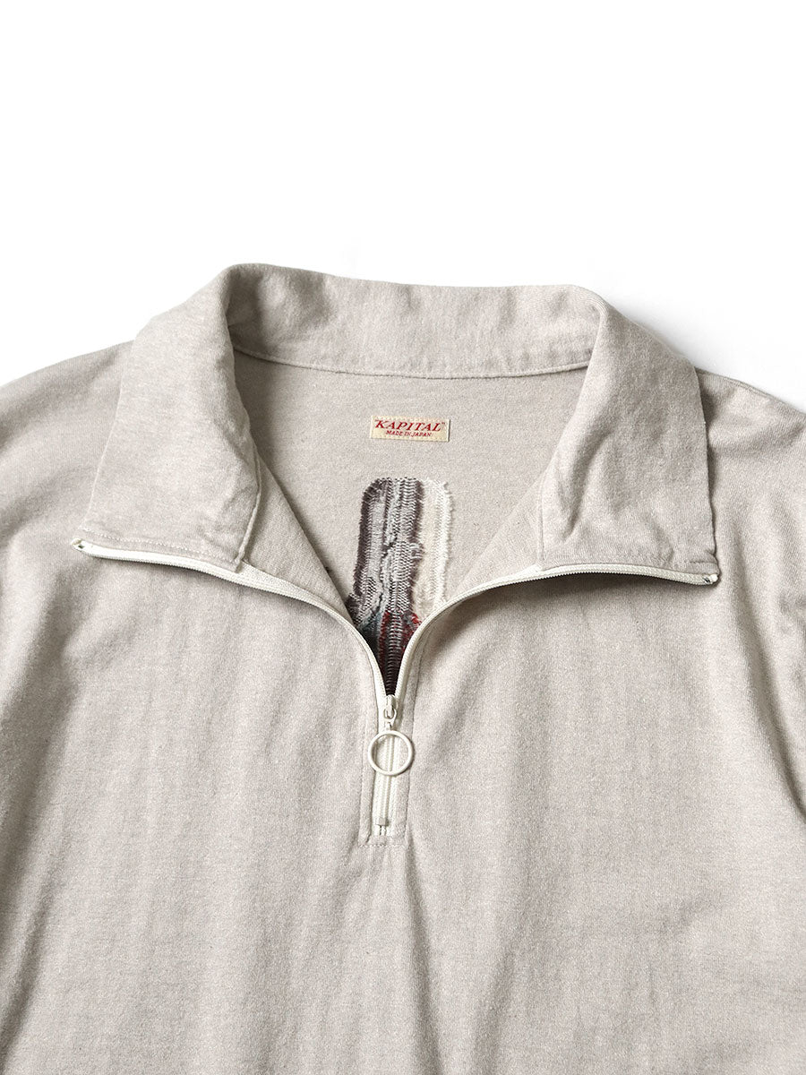 Ortega Tenjiku Half ZIP Long T