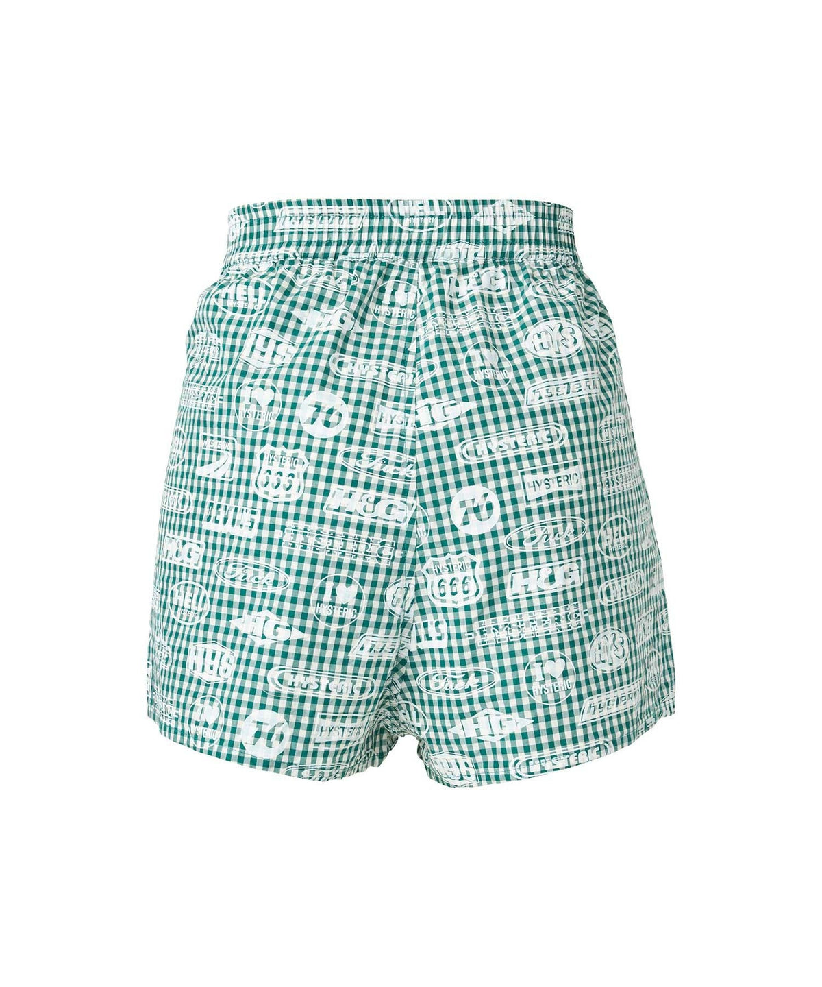 HG Racing Gingham Check Short Pants