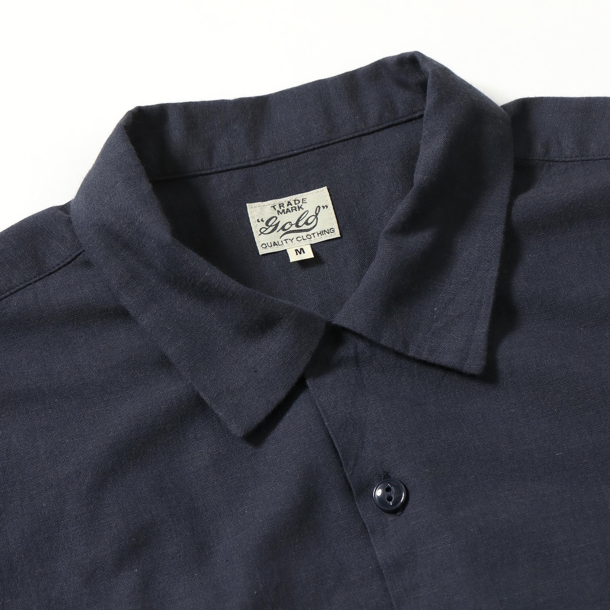 Vat Dye Chambray Open Shirt