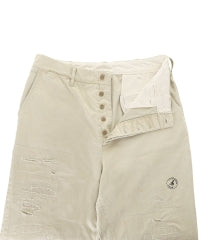 Woman On Skull Stamp Chino Pants