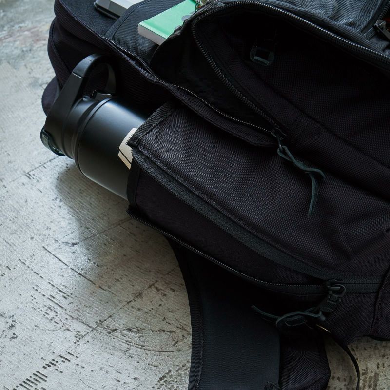 EXCLUSIVE BALLISTIC NYLON DAY PACK/BLACK