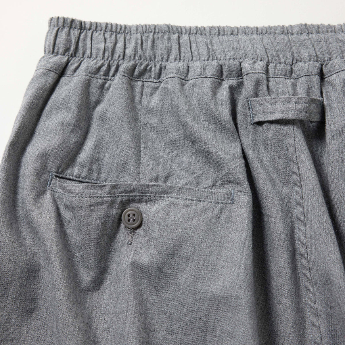 Cotton Silk Nel 2Tuck Easy Wide Pants