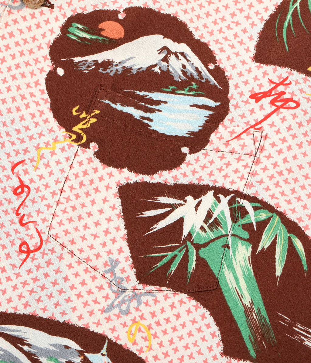 RAYON HAWAIIAN SHIRT “JAPANESE TRADITION”