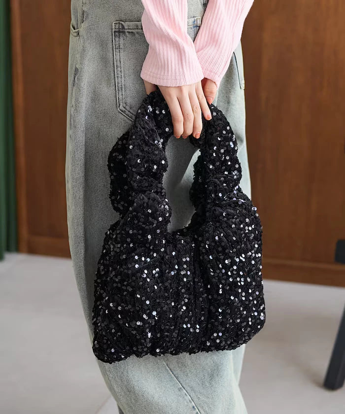 2WAY Sequin Gather Bag