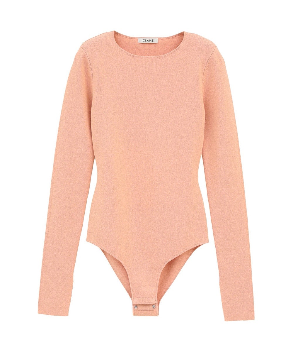 BACK ROUND CUT OUT KNIT BODYSUITS
