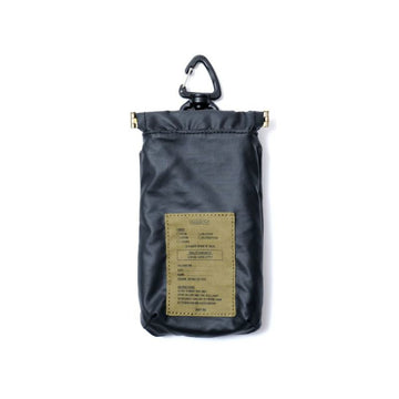 NYLON POLYCARBONATE MINI POUCH BLACK