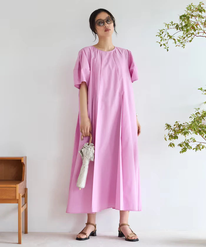 Balloon Sleeve 2WAY Dress / 5 Minute Sleeve
