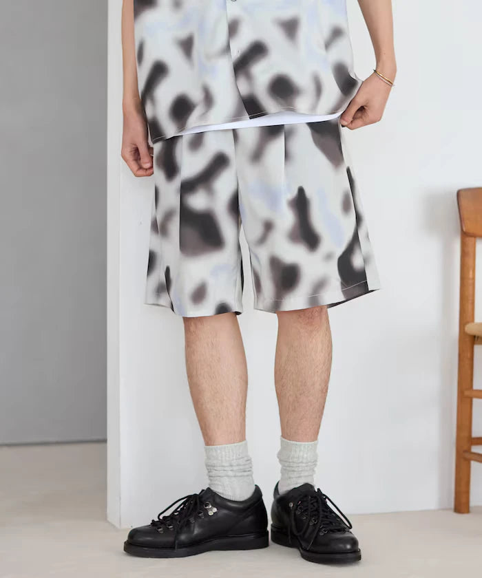 Pattern Easy Shorts / Allover Design Short Pants / Setup Compatible
